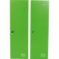 Preview: Türen für Metallspind-Korpus, 2 Stck. - hellgrün