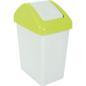 Preview: Abfallbehälter C mit Schwingdeckel, 25 l - grün