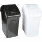 Preview: Abfallbehälter E mit Schwingdeckel, 10 l, schwarz