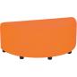 Preview: Modul Blocks mini - Sitz halbrund 90, orange