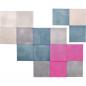 Preview: Akustik-Wandpaneel, Quadrat, Stärke 4 cm, pink