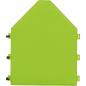 Preview: Wandschirm aus Filz, Haus, grün, 70 x 90