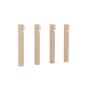 Preview: NEA Eckige Tischbeine, TH 53 cm, 4er Set