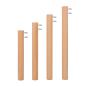 Preview: FLO Runde Tischbeine, 4er Set, TH 52 cm