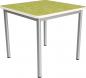 Preview: Flüstertisch PLUS 5, 70 x 70 cm, Tischhöhe 71 cm - grün
