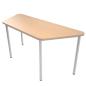 Preview: MILA Tisch 4, trapezförmig, Seite 140 cm, Tischhöhe 64 cm - Buche