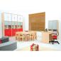 Preview: Tisch Marcus mit Holzgestell, 120 x 80 cm (B9063)