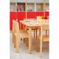 Preview: Tisch Marcus mit Holzgestell, 120 x 80 cm (B9063)