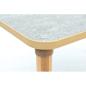 Preview: Tisch Marcus mit Holzgestell, 120 x 60 cm (B9062)