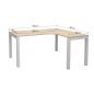 Preview: OPTO L-Schreibtisch 160, Sitzplatz links
