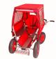 Preview: Bollerwagen Verdeck, rot