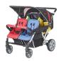 Preview: Familidoo Krippenwagen Vierlingsbuggy-Lidoo Star BB+