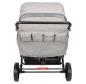 Preview: Familidoo Krippenwagen Vierlingsbuggy-Lidoo Star, grau
