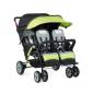 Preview: Kinderwagen 4-Sitzer Linea Quard Sport, schwarz/limone