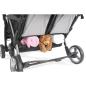 Preview: Kinderwagen 4-Sitzer Linea Quard Sport, schwarz/limone