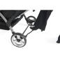 Preview: Kinderwagen 3-Sitzer Linea Quard Sport, schwarz/rot