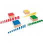 Preview: Montessori Farbige Zylinder, 4er Set
