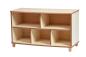 Preview: Natura Offenes Regal, 5 Fächer, H 56 cm