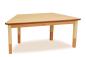 Preview: Natura Tisch trapez, 112 x 56 cm, hvst. 32-53 cm