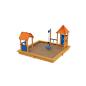 Preview: Quadro H Sandkasten mit Häuschen