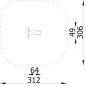 Preview: Robinio Federwippe Schnecke, Beton-Bodenanker