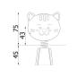 Preview: Federwippe Katze, Beton-Bodenanker