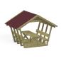 Preview: Picknickhütte mit Sitzen