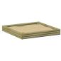 Preview: Sandkasten aus Rundholz 2x2m