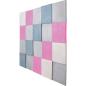 Preview: Akustik-Wandpaneele-Set 3, Quadrate