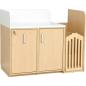 Preview: Wickelkommode, B 147,5, Treppe rechts