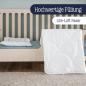 Preview: Steppbett-Set, Babytraum, 100x135 + 40x60 cm