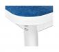 Preview: Flüstertisch PLUS 4, 140 x 70 Tischhöhe 64 cm - blau
