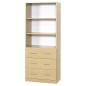 Preview: EXPO Kombi-Regal 185 mit 3 Schubladen