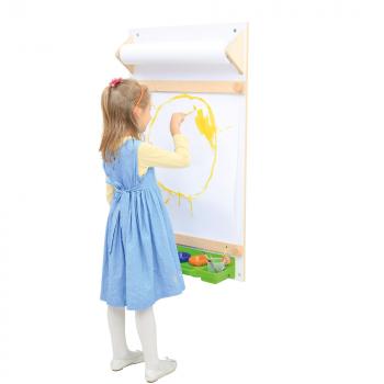 Papierrolle für Staffeleischrank