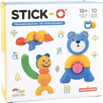 Magformers Stick-0, Peekaboo, Bär
