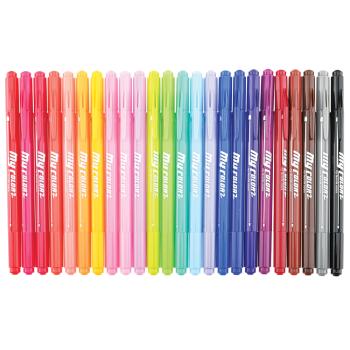 Duo-Faserstifte, 24 Farben