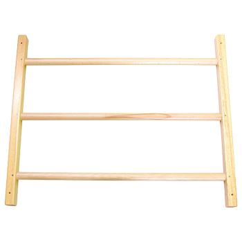 Waagerechte Sprossenwand mit 3 Sprossen
