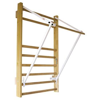 Klappbarer Klimmzugbügel für Sprossenwand