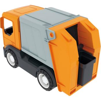 Baufahrzeuge Tech Truck - OG orange-grau - Müllwagen