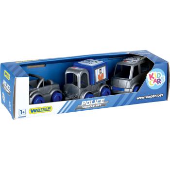 Kid Cars Polizeifahrzeuge, 3er Set