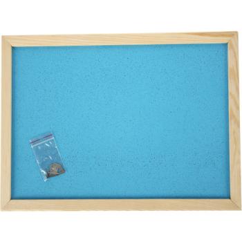 Farbige Korktafel 100 x 150 cm - hellblau