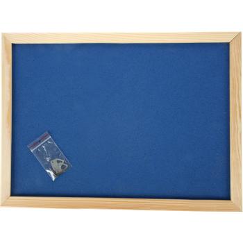Farbige Korktafel 100 x 150 cm - dunkelblau
