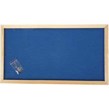 Farbige Korktafel 100 x 200 cm - dunkelblau