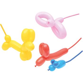 Modellierballons lang, mit Pumpe