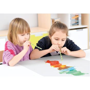 Papierstrohhalme - gepunktet, 24 Stck.