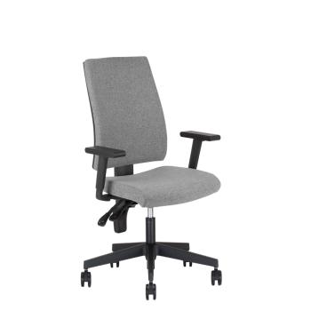 Drehstuhl I-Line, schwarz-grau