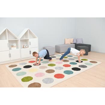 Teppich 2 x 2,8 m, mit 40 Feldern, beige