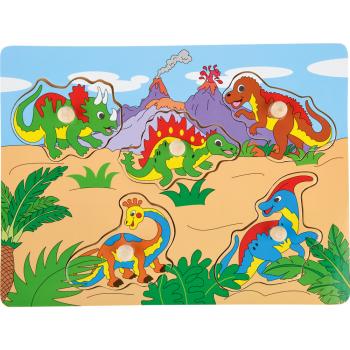 Holzpuzzle - Dinosaurier