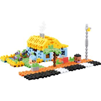 Waffel-Bausteine Mini - City House, 148 Teile