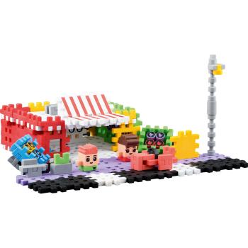 Waffel-Bausteine Mini - City Shop, 148 Teile